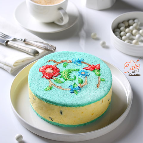 چیز کیک پارسی با دکواسپونج مالزی
